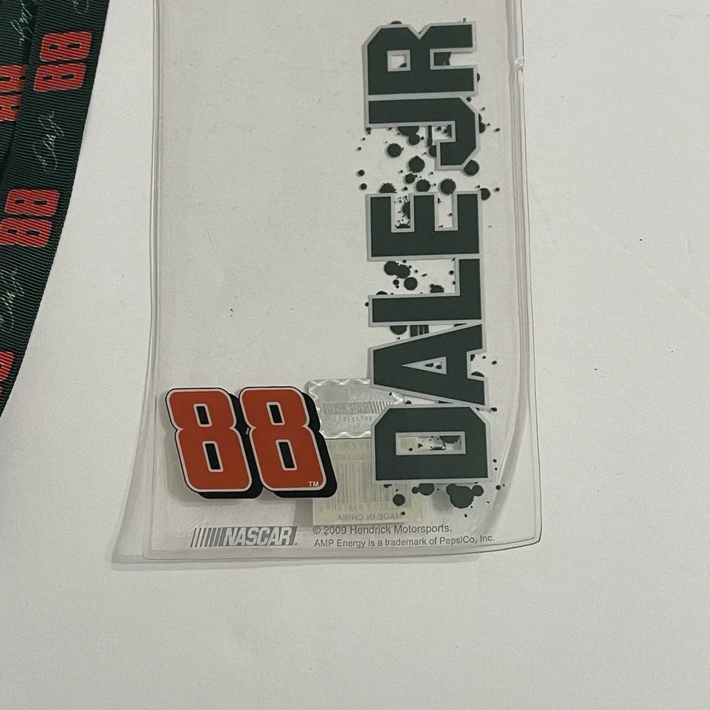 Dale Earnhardt Jr 88 AMP Energy Lanyard Credential Holder NASCAR Hendrick‎